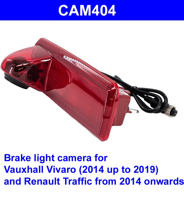 Vauxhall Vivaro, Renault Traffic Brake Light Reversing Camera